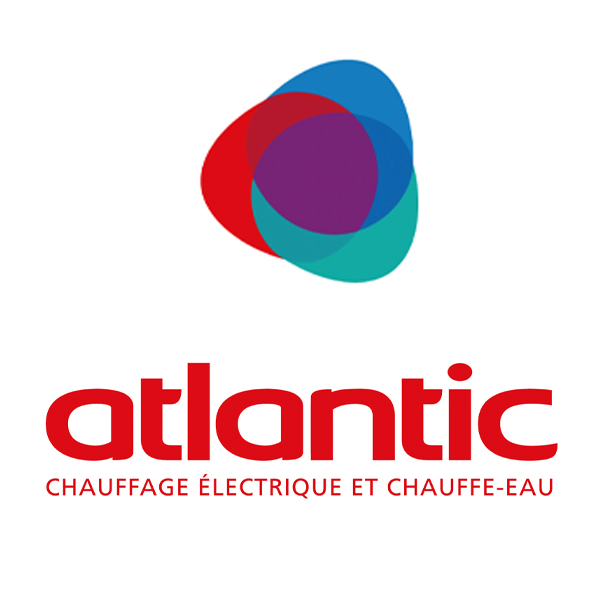 Logo Atlantic, fabricant de solutions de chauffage électrique et de chauffe-eau