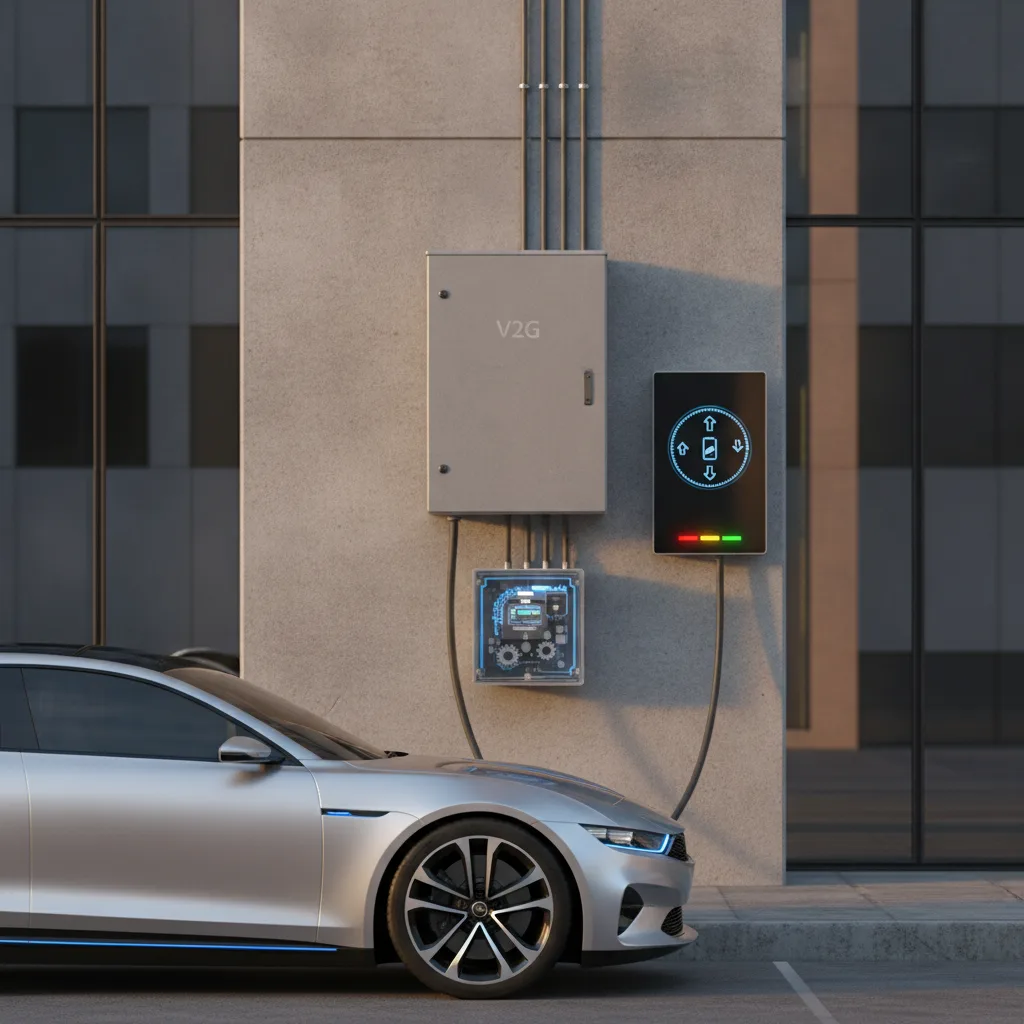 borne recharge véhicule vers réseau (V2G) borne recharge véhicule vers réseau (V2G)
