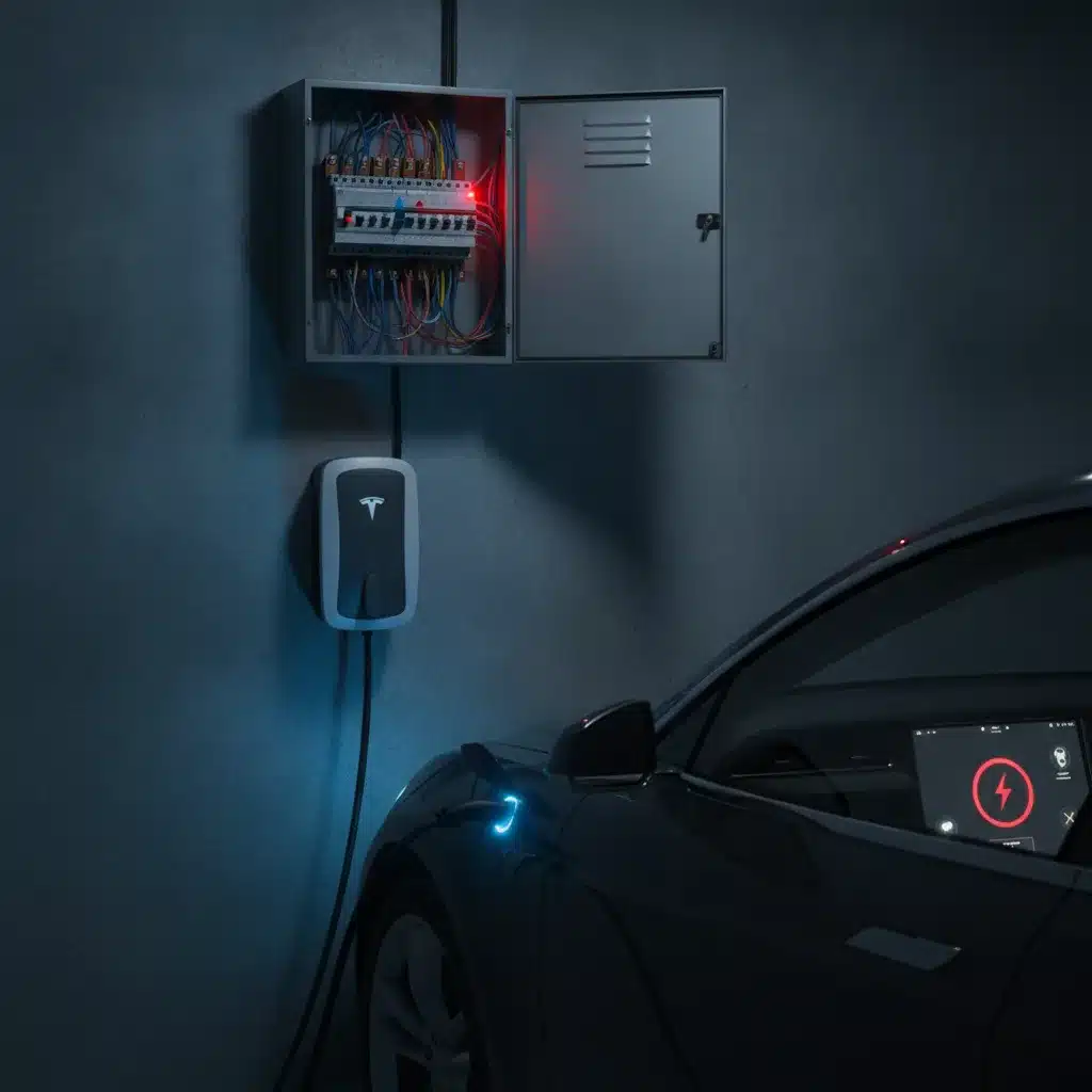 problème recharge tesla domicile