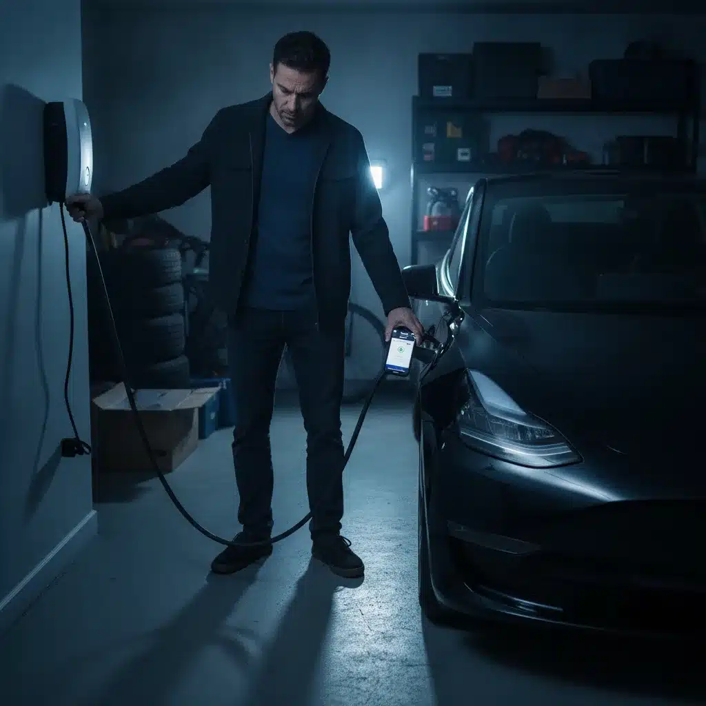 problème recharge tesla domicile